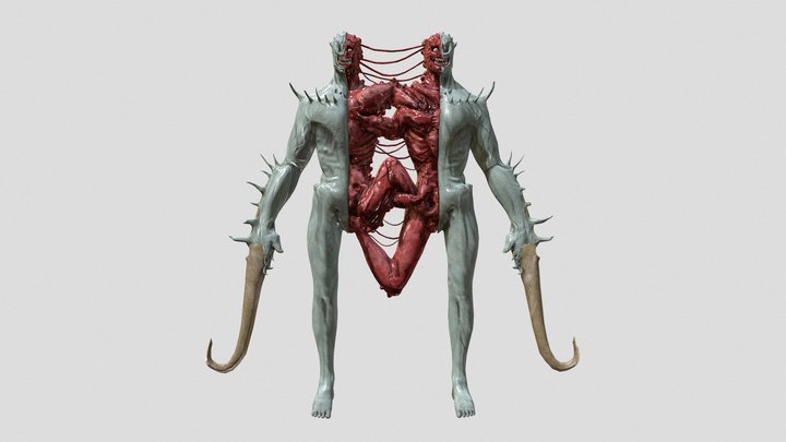 Horror Character Sculpt - RE: Revelations 3D Model