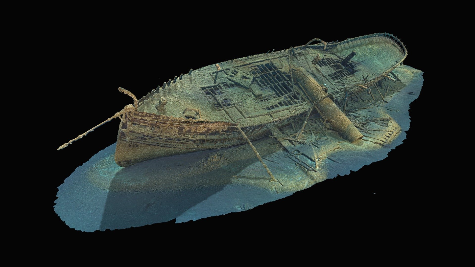 JH Jones - 3D model by 3DShipwrecks (@kenmerryman) [64e710d] - Sketchfab