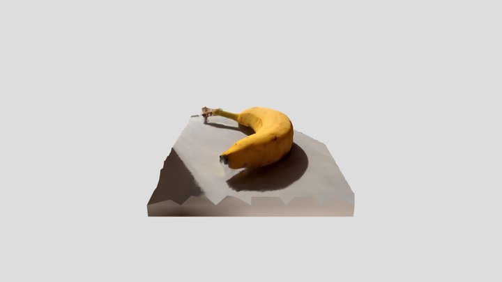 🍌 3D Model