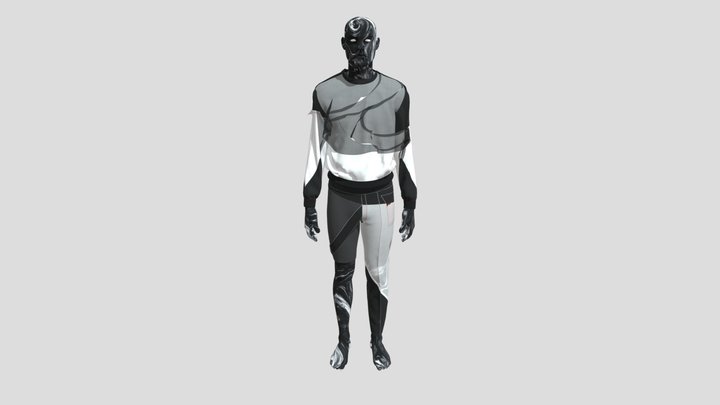 MM Collection : Frills Layered 3D Model