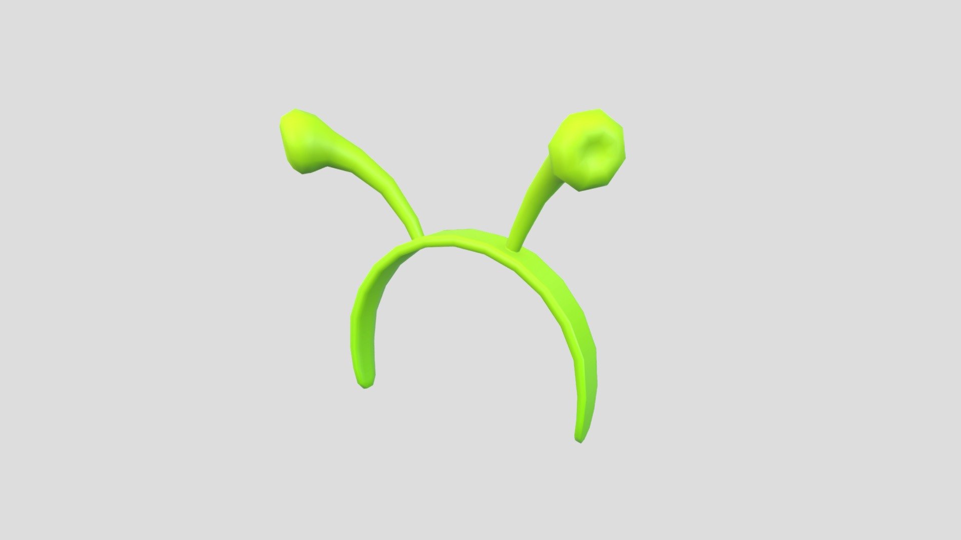 Alien Headband 3D Model $2 - .fbx .max .obj - Free3D