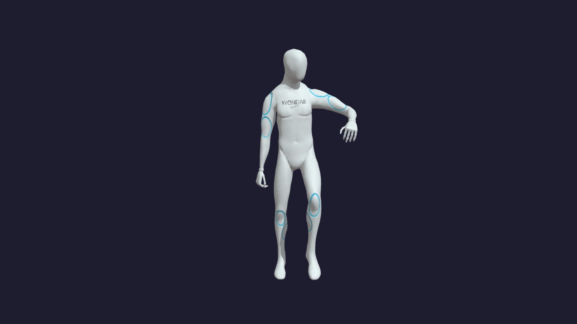 Sitting on the stool — Sketchfab embed 3D viewer