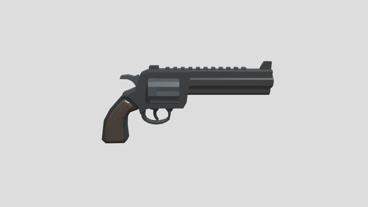 Revolver 3D Model