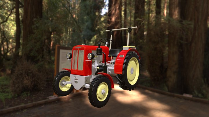 Schlüter AS Traktor 3D Model