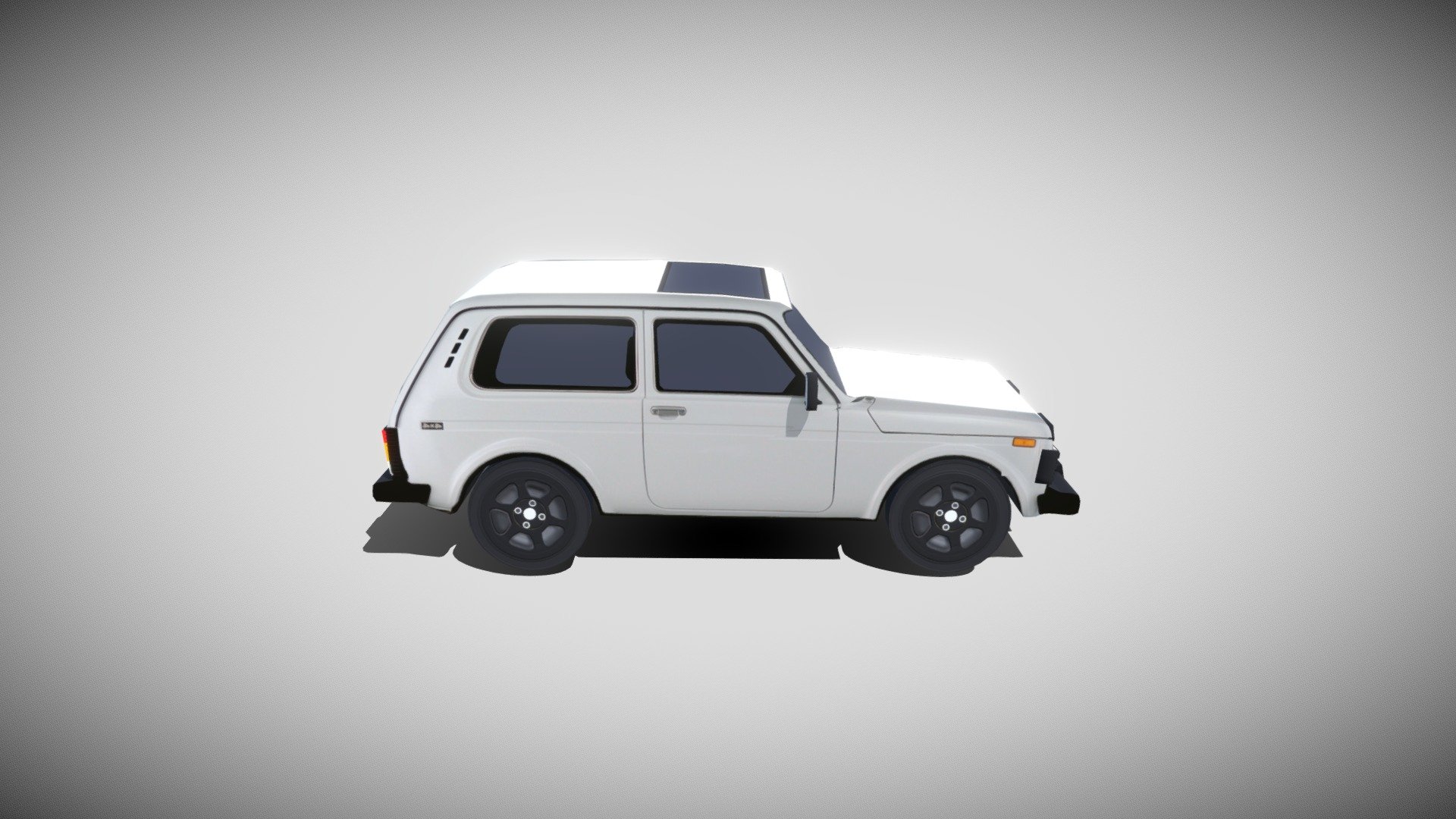 Low-Poly Car