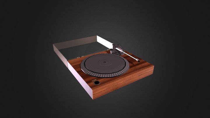 Turntable 3D Model