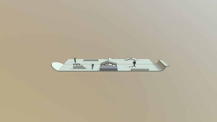 SkatePark 3D Model