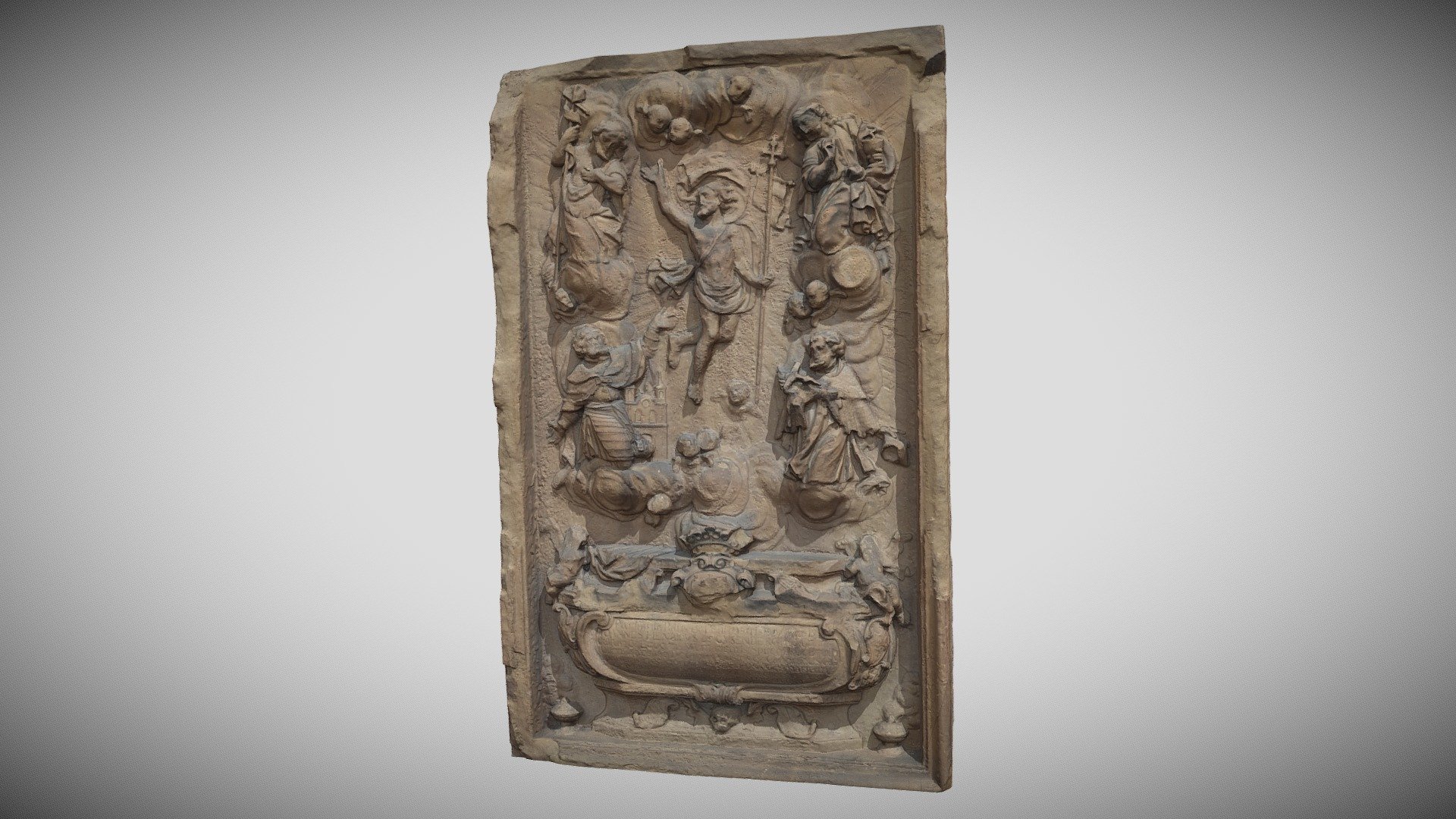Relief im Dom zu Speyer