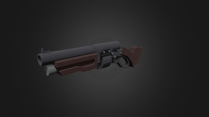 MCTF2 Baby Face's Blaster 3D Model