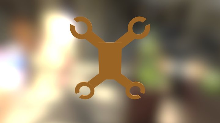 UAV Technology Drone 3D Model