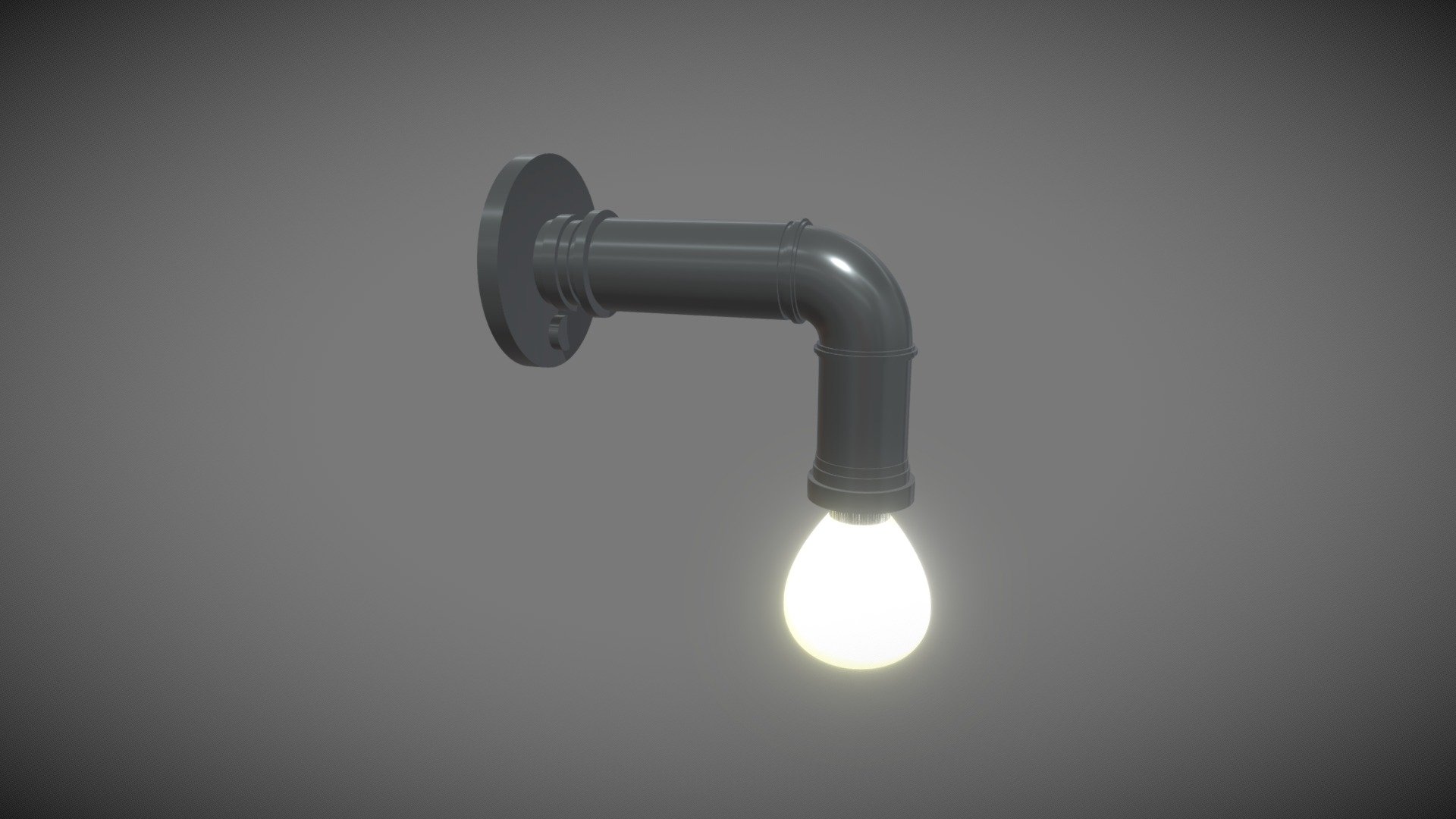 rör lampa - 3D model by Elingrindlund [64ebaf8] - Sketchfab