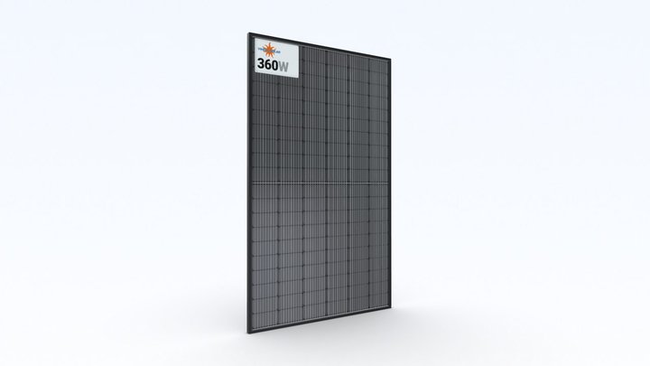 Yingli 360W / 120 Cell (34D-BBM6FHC-005) 3D Model
