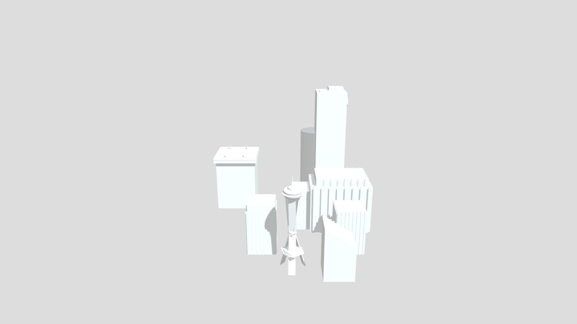 Space Needle Blockout