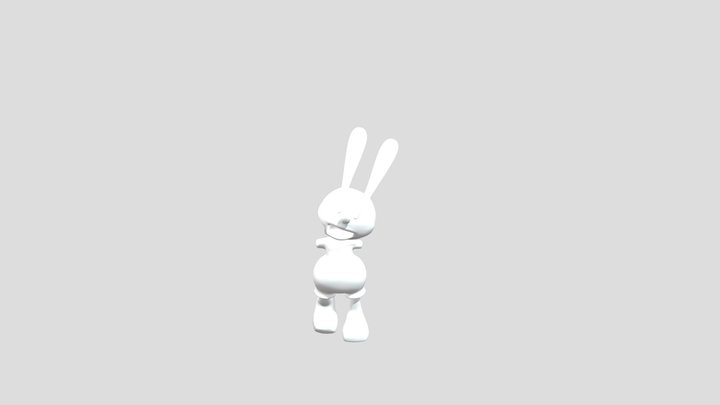 Ragged Dark Oswald 3D Model