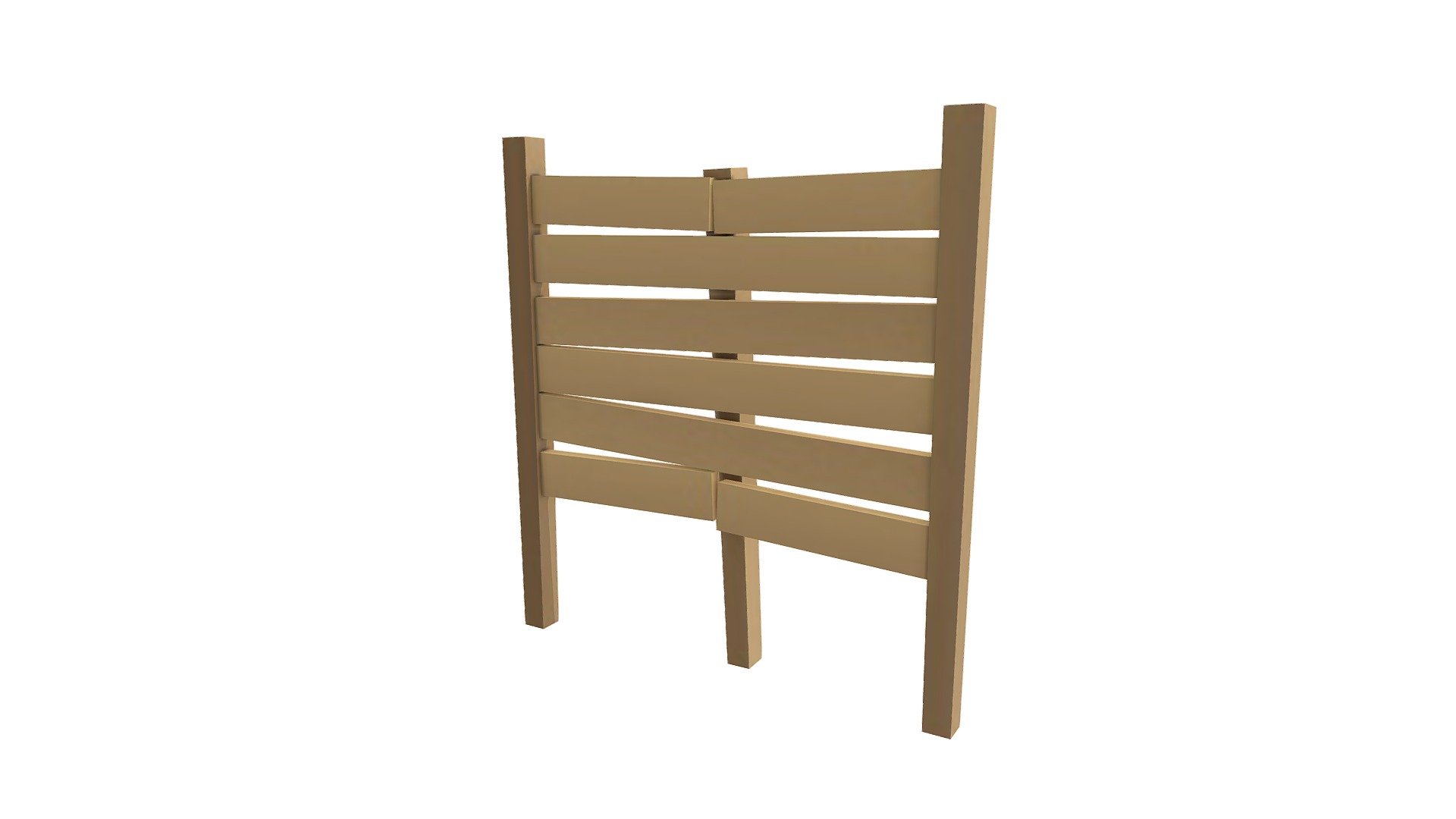 Fencing Wood Clean 4 AO