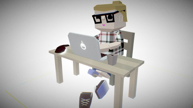 Workin on a VR game! 3D Model