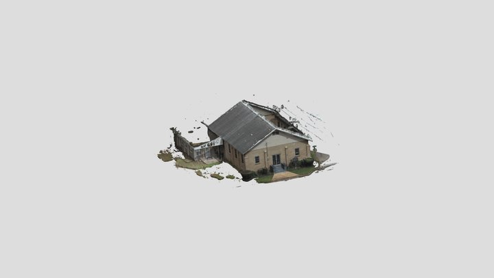 Shady Grove Primitive Baptist Church 3D Model