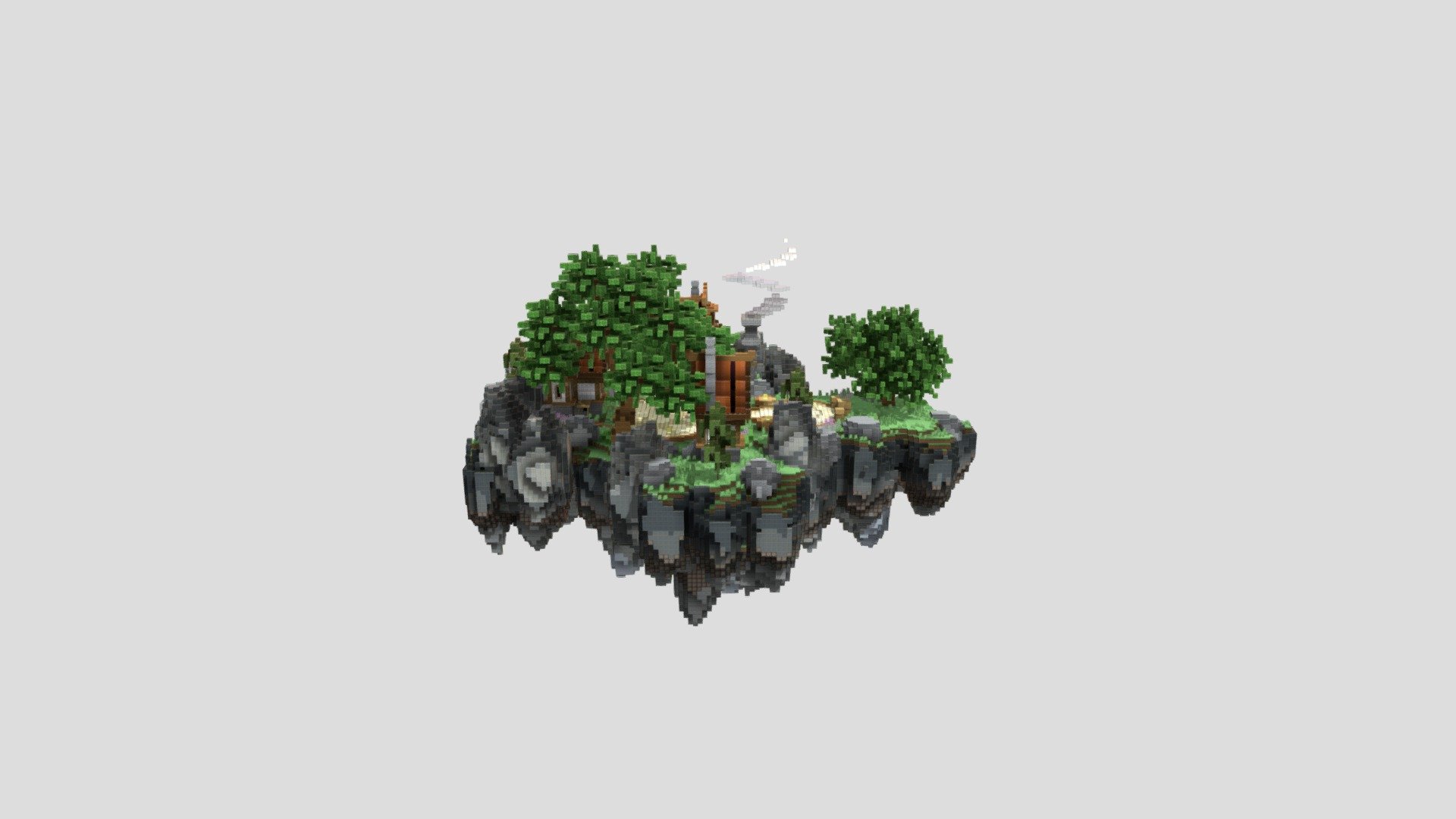 FlowerValleyLobby.schematic - 3D model by PixelMine [64ef153] - Sketchfab