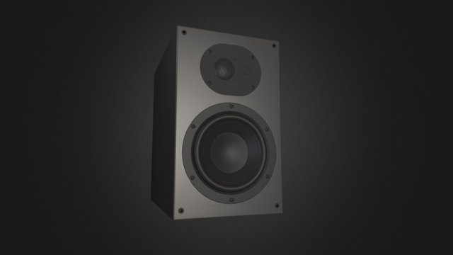NuLine 34 speaker 3D Model