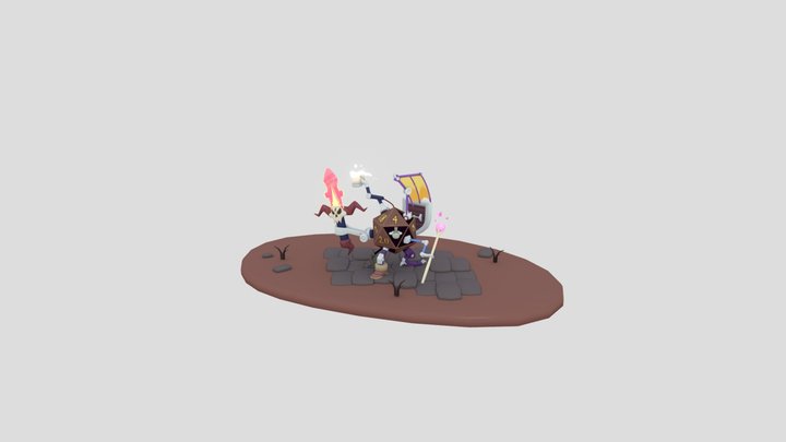 D-20 Robot 3D Model