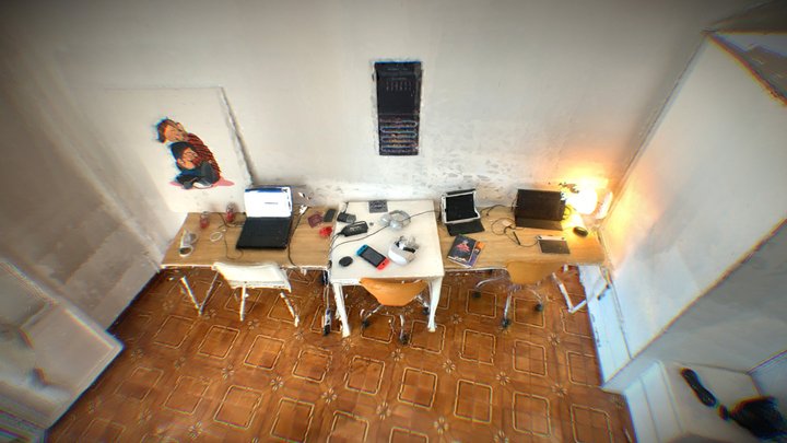 Studio room 3D Model