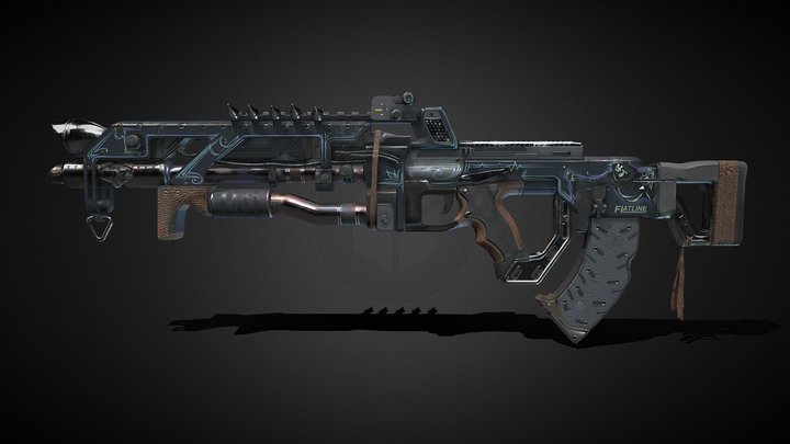 Apex Legends VK-47 Flatline Reaper's Touch – Kostenloses 3D-Modell STL