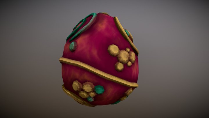 dragon egg 3D Model