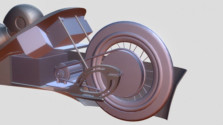 Evos Complete Roda 510mm 3D Model