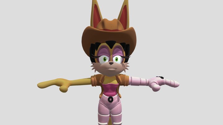 Bunnie Rabbot 3D Model