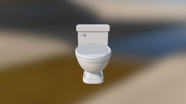 Toilet 3D Model