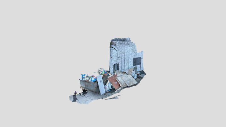 Garbage door 3D Model