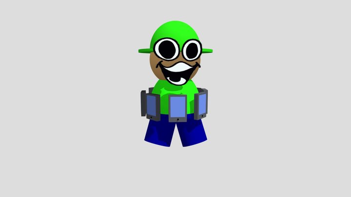 Bandu by the rock 3D Model