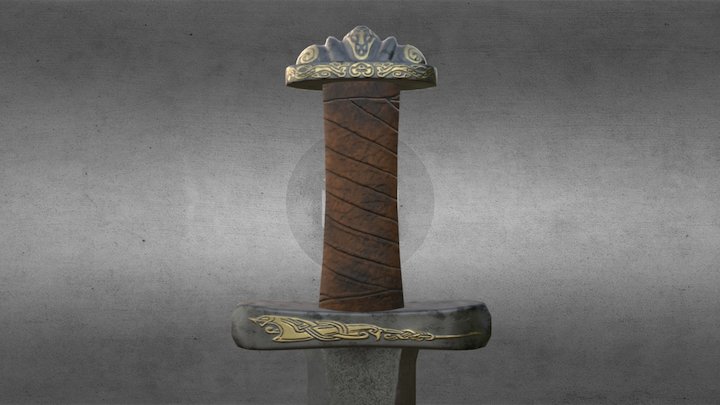 Viking sword 3D Model