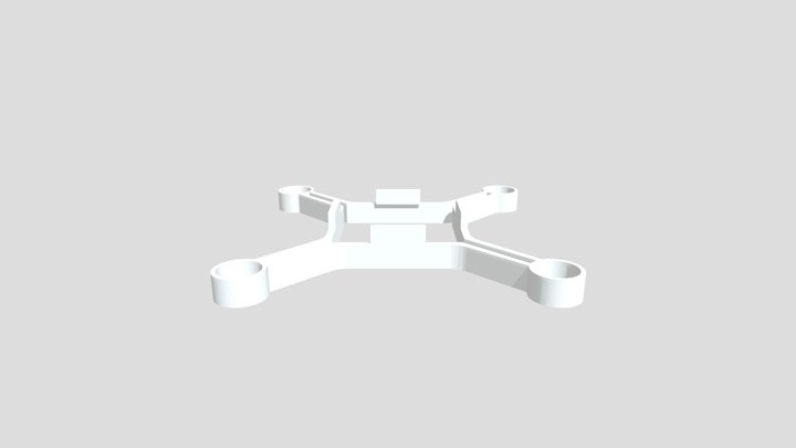Mini Drone Chassis 3D Model