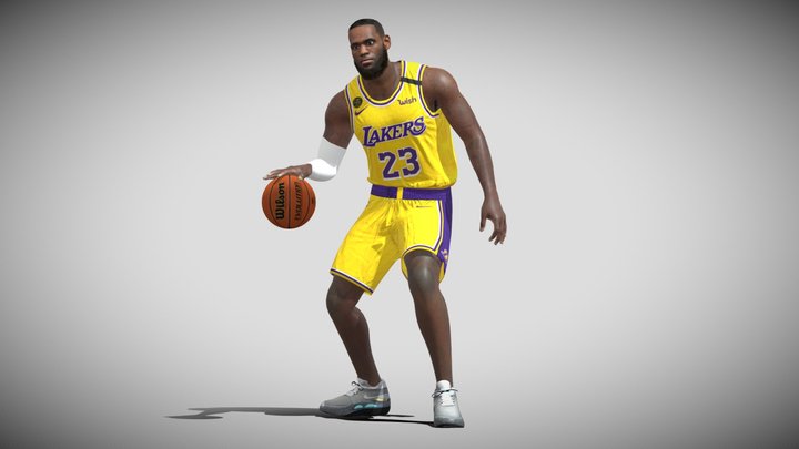 3D Rigged LeBron James NBA 3D Model