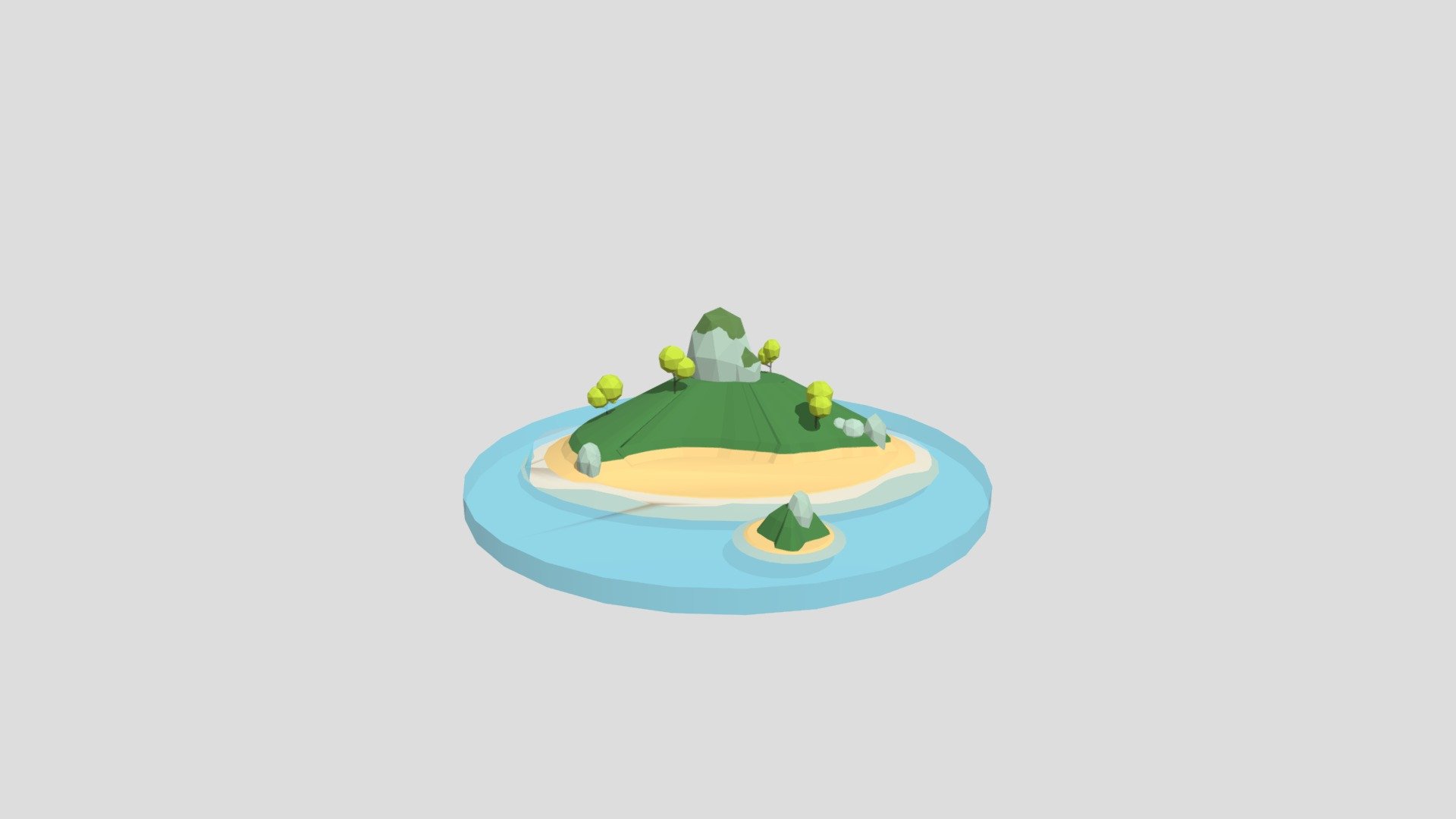 Island from Poly by Google