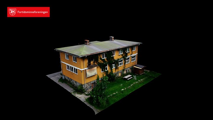 Gamle Hølen skole 3D Model