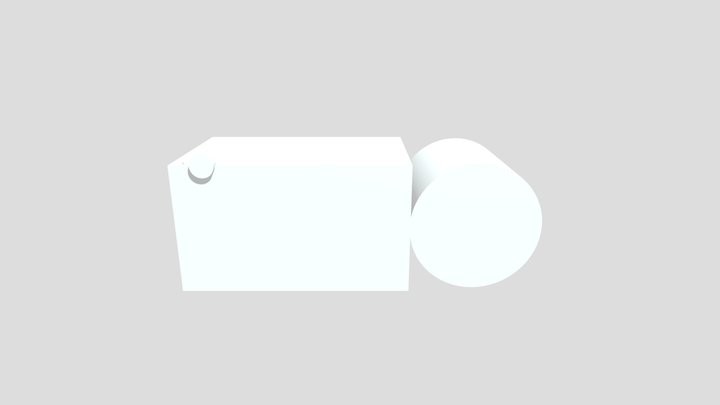 Canon Camera Logo 3D Model