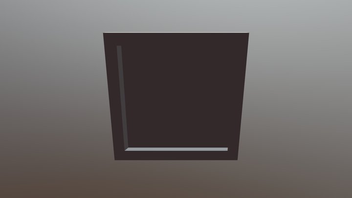 Small PictureFrame 3D Model