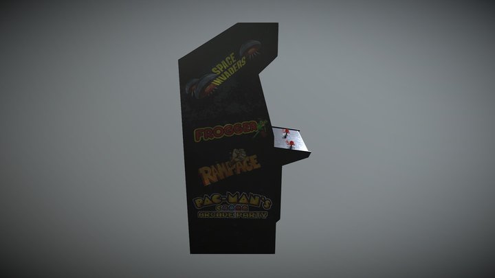 Arcade Machine 3D Model