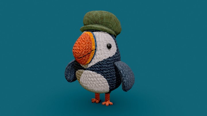 Puffin 3D Model