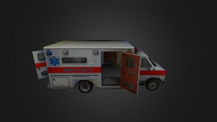 Ambulance car 3D Model