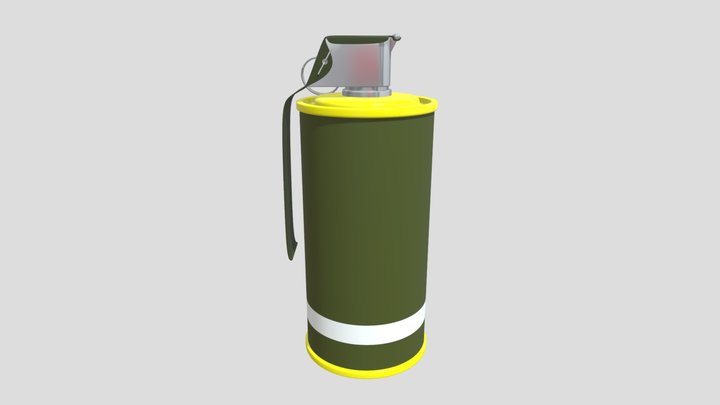 Smoke grenade 3D Model