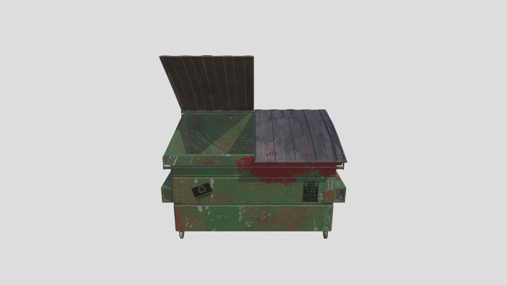 Dumpster 3D Model