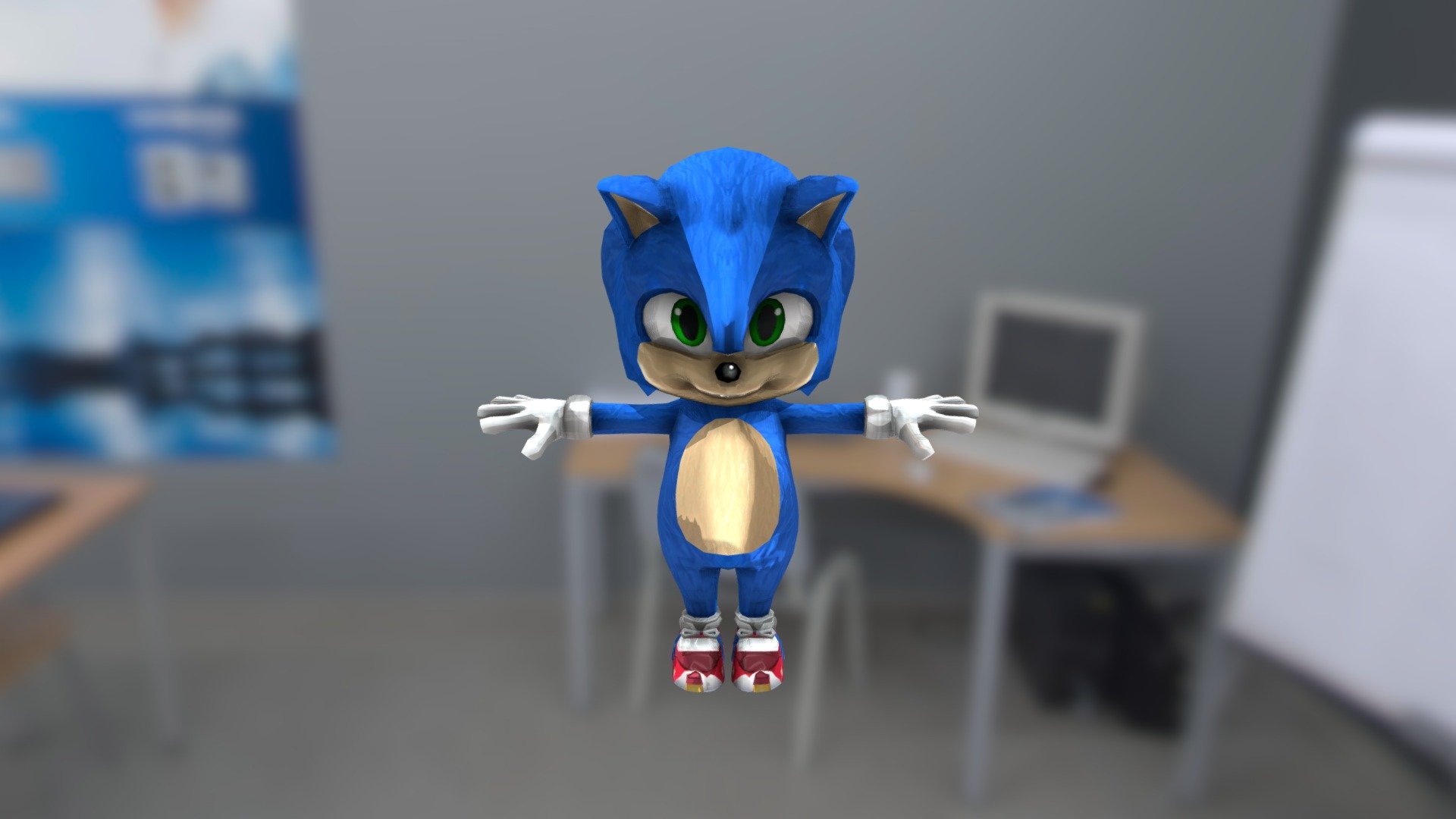 Wow he looking pretty cool