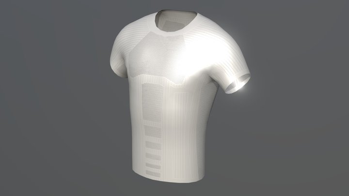 Sweaty Shirt draft sketch 3D Model