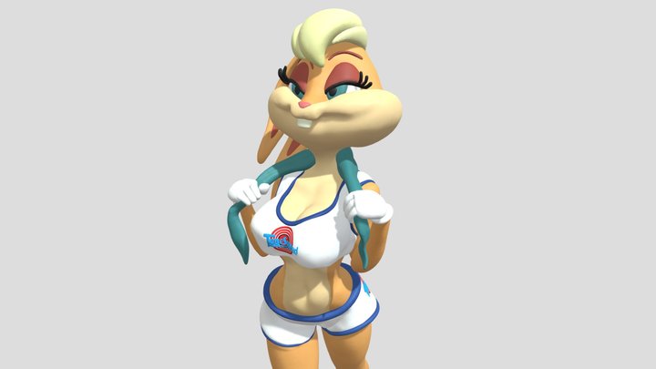 Lola bunny Fan art 3D Model