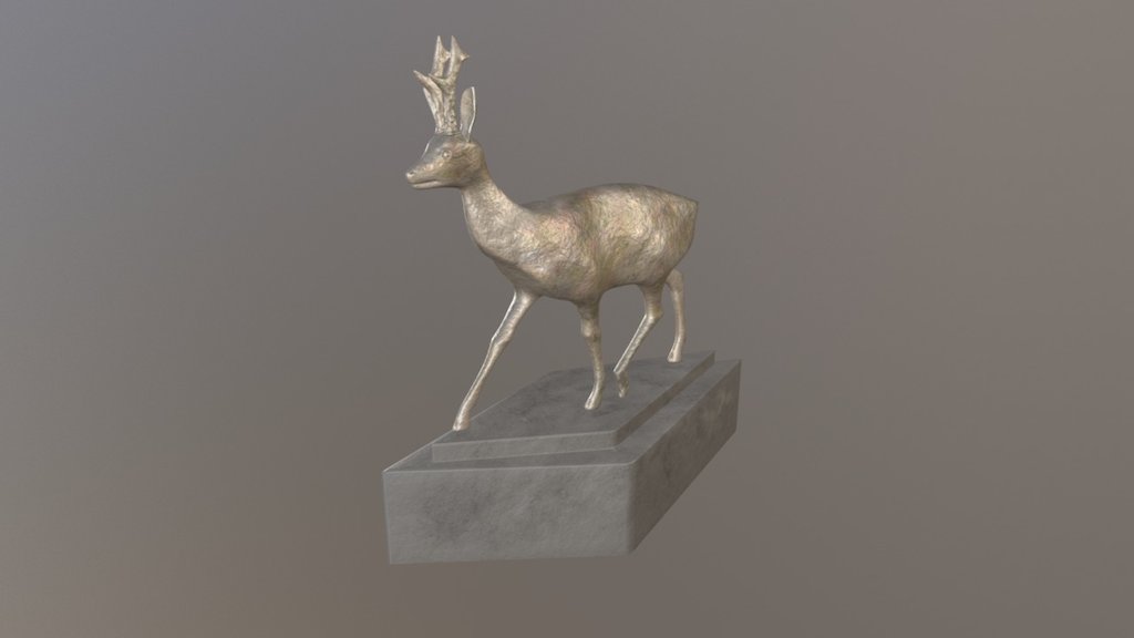Rådyrstatue