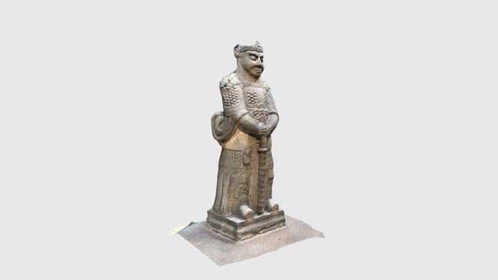 ROM: Chinese Tomb Warrior 3D Model