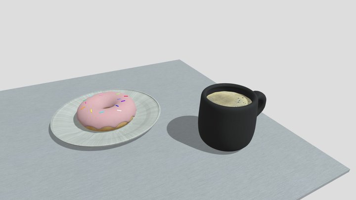 Donut and Coffee